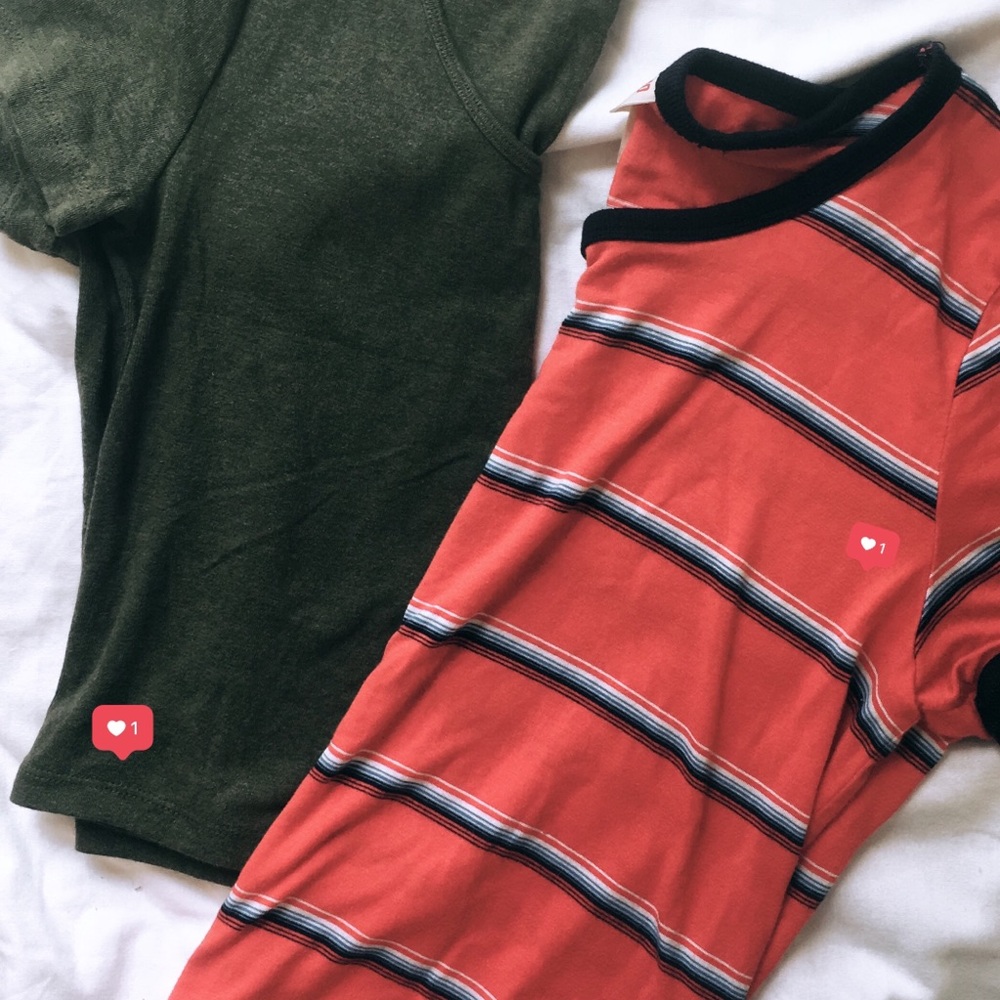 Short sleeved shirts